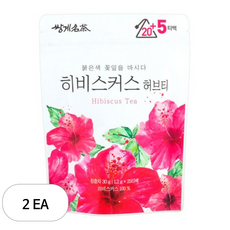 쌍계명차 히비스커스 허브티, 30g, 25개입, 2개, 1.2g