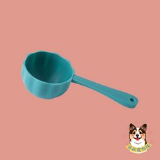 寵物小圓勺 飼料勺 貓勺 凍乾勺 寵物飼料鏟 寵物用品 狗用品 貓用品, 綠, 1個