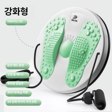 올원픽 허리돌리기운동기구 원반 홈트 트위스트, 강화 풀 로프 아보카도그린, 기본 모델명/품번