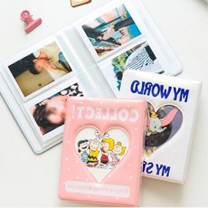 덕질용 1단 콜렉트북 포카 바인더 포토카드 앨범 콜북 미니 수납함, 상세페이지 참조, 3-콜렉트북1단-마인