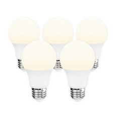 라인라이팅 LED 에코 벌브 전구 8w (주광/전구/주백), 주백색, 5개