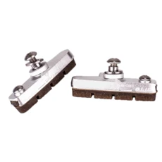 ZTTO 도로 자전거 탄소브레이크 패드 MTB BMX 접이식 휠 C 슈즈 거치대 V 블록, 02 1 Pair Carbon Silver