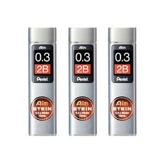 펜텔 아인슈타인 샤프심 C273-2B, 0.3mm, 3개