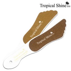 트로피칼샤인 라지 골드 풋파일 두꺼운 발뒤꿈치 각질을 깔끔하게 없애자!, 1개, 라지 골드 풋 파일, 1개입