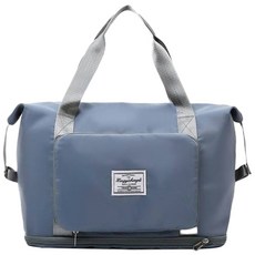 可擴充運動旅行袋, 一般款-藍, 1個