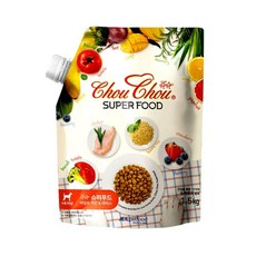 1.5kg 치킨앤라이스 슈퍼푸드 건식사료 어덜트 슈슈 21711PC 1(EA)