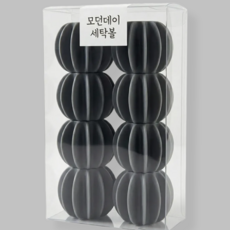 모던데이 옷감 보호 세탁볼, 8개, 그레이