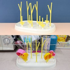 다용도 플라스틱 병 건조대 컵 건조대 jun+069pV