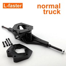 스케이트 보드 트럭신제품 오프로드 롱보드 트럭 부품 11 인치 브릿지 다운힐 전자 스케이트보드 벨트, 1개