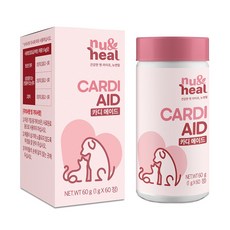 뉴앤힐 카디에이드 다이어트 스트레스 심장 영양제 60정, 1개