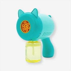 토이토 풍성한 돼지 자동 버블건 비눗방울 세트 장난감, 민트 돼지, 1개