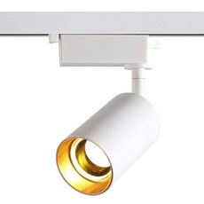 15W LED 軌道燈，節能省電，簡約時尚，可調節燈頭，安裝簡便, 1個, 3000K