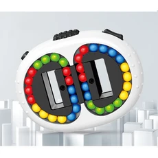 새로운 14세 이상 회전 마술 콩 손가락 끝 장난감 스핀 구슬 퍼즐 게임 학습 교육 성인 스트레스 릴리프, 01 YELLOW, 1개