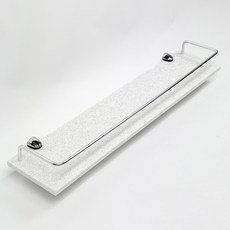 나라욕실 국산 인조대리석 욕실선반, 일자선반 스노우, 1개