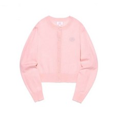 [국내매장판] 리 LEE 우먼 라운드넥 가디건 핑크 LE2401CD60PI 139130