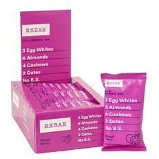 RXBAR 蛋白營養棒, 624g, 綜合莓果口味, 1盒