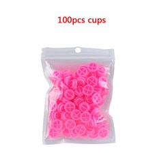 100PCS 거짓 속눈썹 피는 신속한 태양 심기 메이크업 접목 도구, 100pcs 1