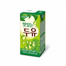 푸르밀 맛있는 두유 200ml 96팩/팩두유/무배, 96개