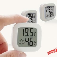 악기 온습도계 기타 우쿨렐레 현악기 관리 미니 온도계 습도계 케이스안, 1개