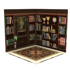 미니어쳐 배경 DIY 피규어 모형 아크릴 풍경 소품, I