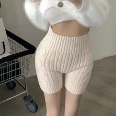 여성 속바지 겨울 힙워머 여자 보온 니트 학생 속바지