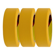 3M 244 내열 마스킹 테이프 내열 테이프 30mm, 3개