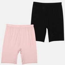 쾌적한 착용감 인견 소재 심플 베이직 여성 2부 하의 시원한속바지 쾌적한느낌