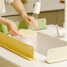 싱크대 실리콘 물막이, 1개, 아이보리