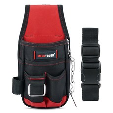 MELOTOUGH 작은 공구 홀더 스냅 클립을 가진 최소한도 일 조직자 공구 주머니 및 칼 홀더 공구집 공구 저장 다용도 펜치 가방, 1개