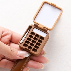 손목시계형 물감 미술용 미술 보조용품 손목 착용 휴대용, 1개, (물병 미포함), 기본 색상