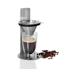 德國AdHoc 無段式不鏽鋼咖啡手沖濾杯架《WUZ屋子》不銹鋼，輕鬆手沖，品味生活, 1個, 不鏽鋼