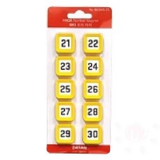 삼안 반품불가 숫자자석 사각 노 1-10 자석교구