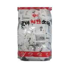 맛미 일회용 미니 치킨소금 3.5g 200봉, 2개, 700g
