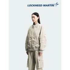 록히드마틴 다트 오프닝 MA-1 점퍼 베이지 L21UJJ011