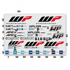 오토바이 서스펜션 포크 스티커 쇼커 데칼 For RC200 390 SUPER 1290 ADVENTURE Duke 250, 04 UV