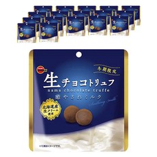 BOURBON 北日本 生巧克力松露暖心牛奶, 18個, 50g