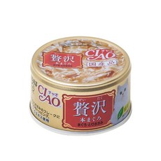 챠오츄르 이나바 고양이 제이타크캔, 혼마구로&참치&닭가슴살 (A-141), 80g, 24개