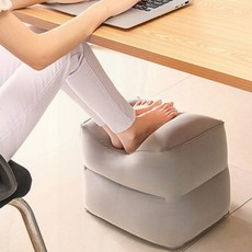 카시트발받침 차량용 어린이 발판 에어쿠션 뒷좌석 높이조절, 1개, ps 에어발쿠션