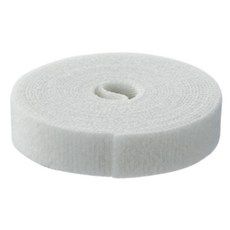 무지 무인양품 절취선이 있는 벨크로 테이프 찍찍이, WhiteGray, 1개