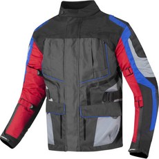 BERIK 베릭 Safari Waterproof 3in1 바이크 Textile 오토바이 자켓136818, Black/Red/Blue_58