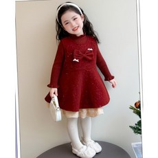 아짱 키즈여아 레드원피스 크리스마스 할로윈 성탄절 행사룩