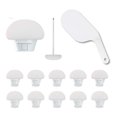 리빗홈 침대시트 밀림방지 이불 고정핀 10p, 리빗 화이트, 1세트