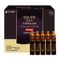 오스틴제약 마시는 알부민 영양제 영묘사향 프리미엄 600, 30개, 20ml