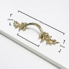 미국 빈티지 골동품 청동 캐비닛 핸들 레트로 서랍 손잡이 옷장 문 가구