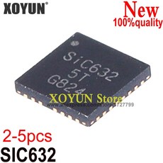 SIC632CD-T1-GE3 QFN SIC632 SIC632CD 2-5 개 100%, [02] 5pcs