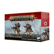 戰鎚AOS Ogor Mawtribes: Maulbeast Raiders 騎兵 撕咬獸劫掠者, 1個
