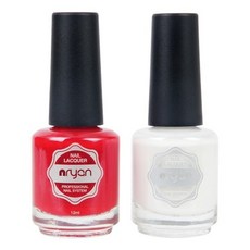 엔리안 칼라폴리쉬 메니큐어, 1개, 레드, 12ml