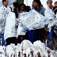 비상 은박담요 생존담요, 비상담요 140cmx210cm