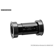 CeramicSpeed EVO386 Shimano DUB GXP 陶瓷五通軸承, 1個, Sram GXP,4年保