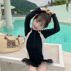 愛北鼻 兒童連體泳衣